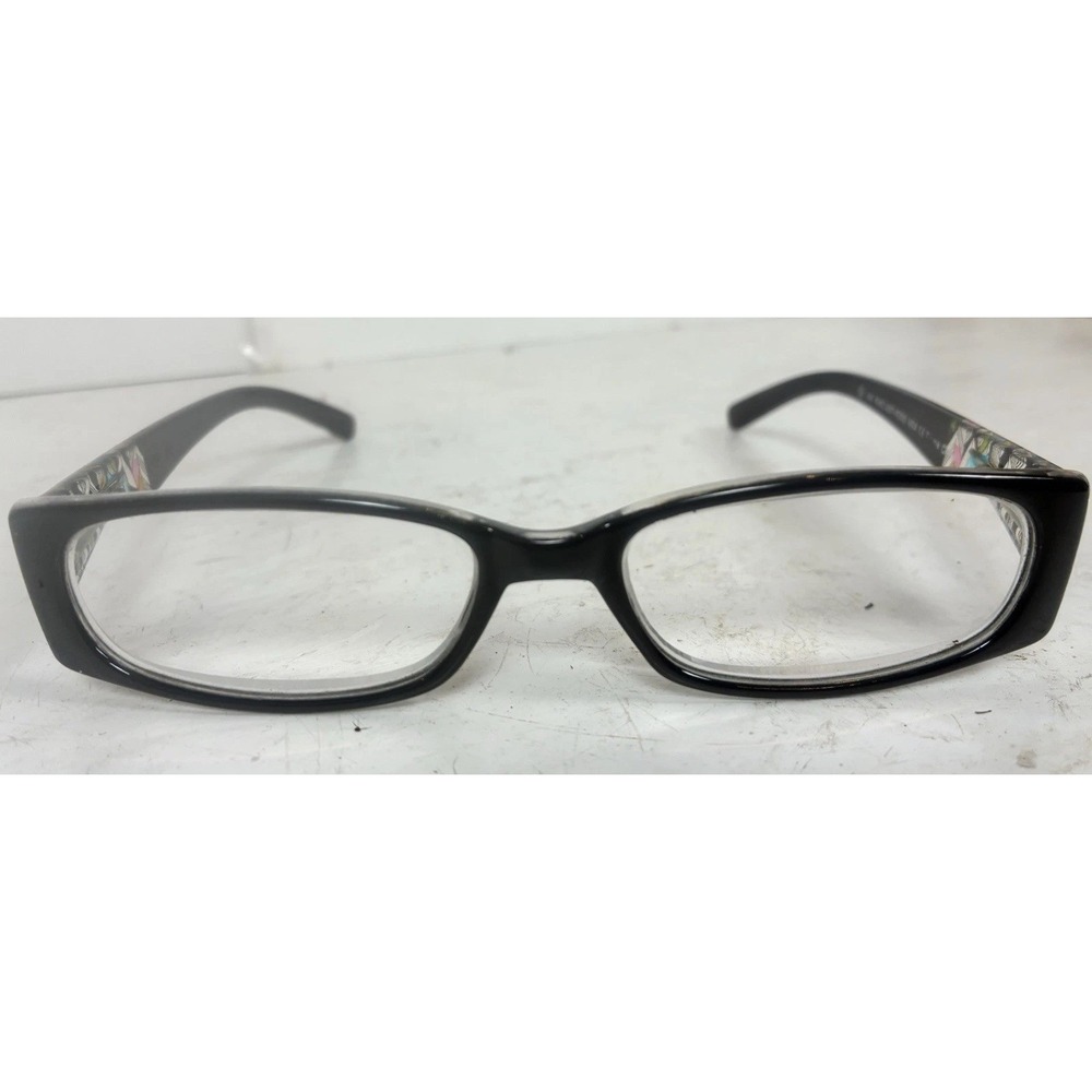 Eyeglasse Frames AV Black With Print R4C247 R350 Mo4 Made In China Frames Only